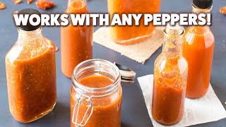 Louisiana Style Hot Sauce  How to Make Your Own [upl. by Nawek175]