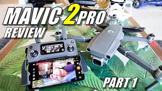 DJI Mavic 2 Pro Review  Part 1  Unboxing Inspection UPDATING Madness [upl. by Lyn]