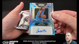 202324 Panini Prizm Hobby Basketball Dual Box Break 1 [upl. by Lasorella]