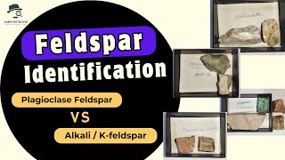 Feldspar  Plagioclase vs Alkali  kfeldspar Mineralogy in hand specimen amp thin section [upl. by Ordep]