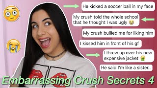 Revealing Your Embarrassing Crush Stories 4 yikes  Just Sharon [upl. by Esau]