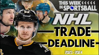 This Week in Sportsball 2024 NHL Trade Deadline Edition [upl. by Reniti]