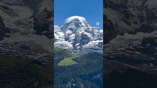 Murren Switzerland murrenswitzerland travelblogger exploreswiss swissalps mountains nature [upl. by Andaira194]