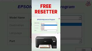 Free Epson L1210 L3210 L3250 L3251 L3260 L5290 Reset Tool epsonl3250 epsonl3210 [upl. by Uhile]