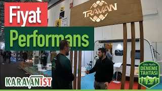 Fiyat Performans Modeli Travan Karavan  2023 Karavanist Fuarı  Deneme Tahtası [upl. by Sampson692]