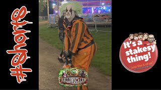 Corny the clown strikes a Pose HallowScream York Maze 2022 shorts [upl. by Anolahs66]