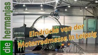 Impressionen von der Motorradmesse Leipzig 2024 [upl. by Ahders]