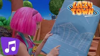 Lazy Town  Step By Step Music Video [upl. by Wachter164]