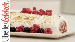 Rolbiscuit met confituur en Italiaanse meringue [upl. by Amsa]