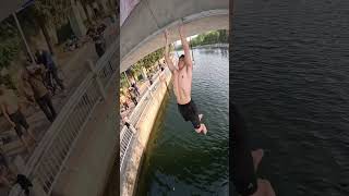 ये लड़का bridge पार करता है  bridge climb  shortsvideo [upl. by Rodger]