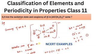 Are the oxidation state and covalency of Al in AlClH2O52 same [upl. by Jeffcott]