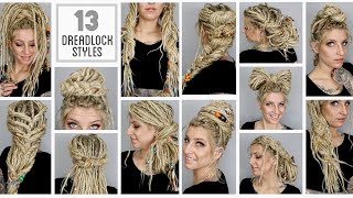 13 Easyish Dreadlock Styles [upl. by Conlin282]