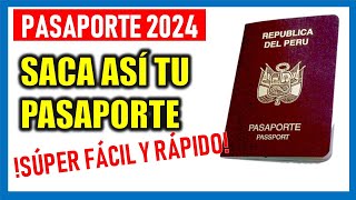 ¿Cómo sacar pasaporte en Perú 2024 Obtén tu pasaporte súper rápido [upl. by Sherfield]