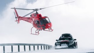 Jon Olssons Audi RS6 DTM Attacks the Snow [upl. by Arathorn]