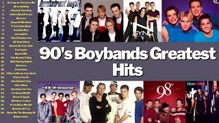 90s BOYBANDS Backstreet Boys Boyzone Westlife NSync FiveBlue O Town 90s Boy Bands Playlist [upl. by Lidaa]