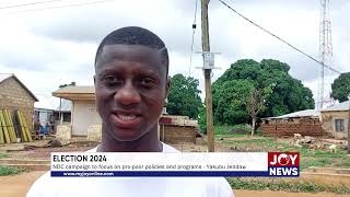 Election 2024 NDC campaign to focus on propoor policies and programs  Yakubu Jendaw ElectionHQ [upl. by Ax303]