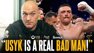 quotUsyk is a real BAD MANquot Tyson Fury explains in depth TWO key reasons why he will become Undisputed [upl. by Sawyer]