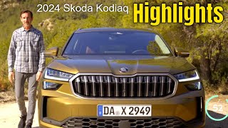 New 2024 Skoda Kodiaq Highlights [upl. by Hannahoj756]