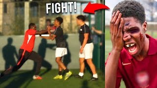 This Football Team BEAT ME UP After My Soccer match [upl. by Ibba]