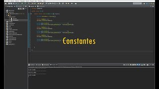 Java  Constantes [upl. by Mak]