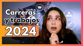 Carreras y trabajos con mayor crecimiento en 2024 🚀🤖 Carreras 2024 [upl. by Atnad268]