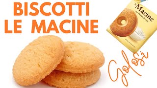 Ricetta Biscotti Le Macine friabili buoni e deliziosi [upl. by Analos153]