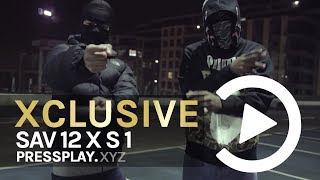 Sav12 X S1  Cant Settle Music Video Prod By Vader Beatz  Pressplay [upl. by Gabbi]