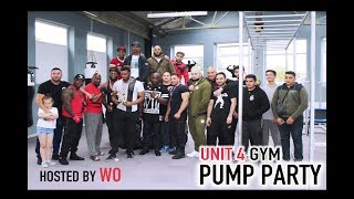 UNIT 4 GYM Birmingham UK PUMP PARTY Hosted By WO [upl. by Anoiek]