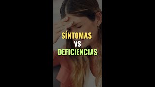 SINTOMAS VS DEFICIENCIAS 😮✍️💯✔️ [upl. by Civ128]