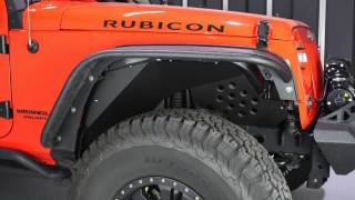 FB33007 JK Wrangler Aluminum Inner Fenders Installation Guide [upl. by Neelak]