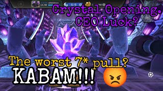 How bad can a crystal opening get Disappointment at its peak MCOC Crystal Opening [upl. by Amann]