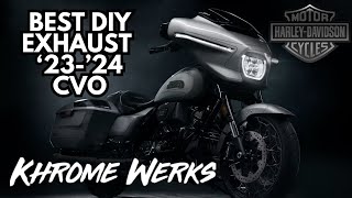 HOW TO Install  Khrome Werks 45 HP Plus  2324 CVO Street Glide  Step By Step  DIY [upl. by Map]