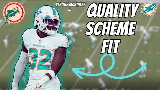 Film Breakdown Why Verone McKinley III Should Make the Miami Dolphins Roster [upl. by Ttelrats]