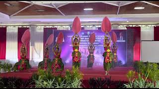 Tari “MAHAPADMA” Juara 1 Lomba Tati Kreasi Sriwijaya se Sumatera Selatan Tahun 2024 [upl. by Neeliak158]