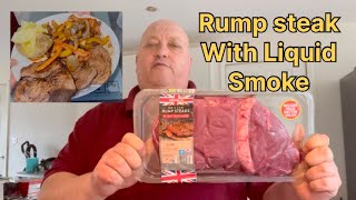 Rump Steak Liquid Smoke amp MSG [upl. by Bowles]