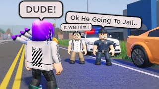 I Robbed A ATM And He Snitched On Me I Had To Do What I Had To Do Roblox [upl. by Thetisa]