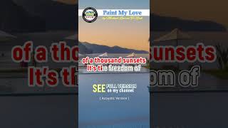 Paint My Love Chorus by MLTR karaoke conesstudio shorts karaokesongs music Acoustic [upl. by Trembly]