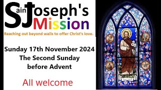 Virtual Service for 17th November 2024 the Second Sunday before Advent [upl. by Farny]