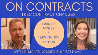 On Contracts Earnest Money amp Termination Option [upl. by Arihat989]