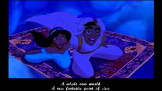 A Whole New World Aladdin Cover with Lyrics [upl. by Marcellus987]