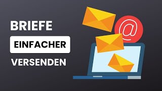 Echte Briefe online versenden ohne Drucker Anleitung [upl. by Wolfram262]