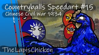 Countryballs Speedart 15  Chinese Civil War 1934 [upl. by Adrial]