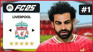 The start of a NEW ERA at Liverpool  FC 25 Liverpool career mode Ep1 [upl. by Erastes]