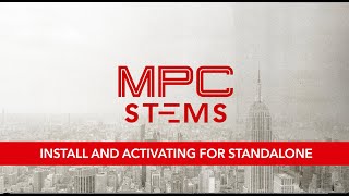 MPC Stems Standalone Tutorial [upl. by Ytsirt]