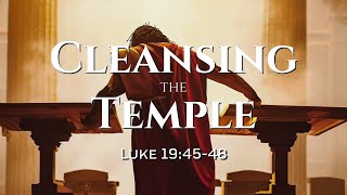 Cleansing the Temple Jesus Drives Out Money Changers  July 23 2023 Sermon [upl. by Bethesde]