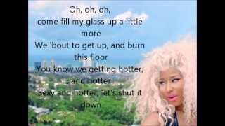 Pound The Alarm LyricsNicki Minaj Clean [upl. by Airahcaz]