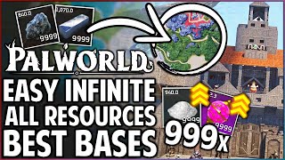 Palworld  How to Get INFINITE Refined Ingot amp More  All Resources Best Base Location amp Pals Guide [upl. by Namara695]