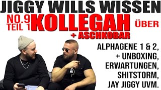 JWW  KOLLEGAH Interview 12  ASCHKOBARASCHE über Alphagene 1amp2 Erwartungen Shitstorm UNBOXING [upl. by Fayth]