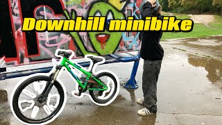 Downhill mini bike 🤯 [upl. by Ailyn755]