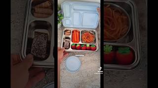 quick amp easy packed lunch for a busy day lunchbox quickandeasy kidslunch schoollife kidsbento [upl. by Ytiak226]